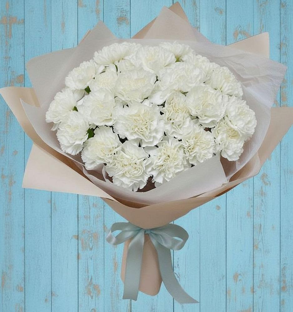 Букет цветов из: Гвоздики в Верхние Татышлы