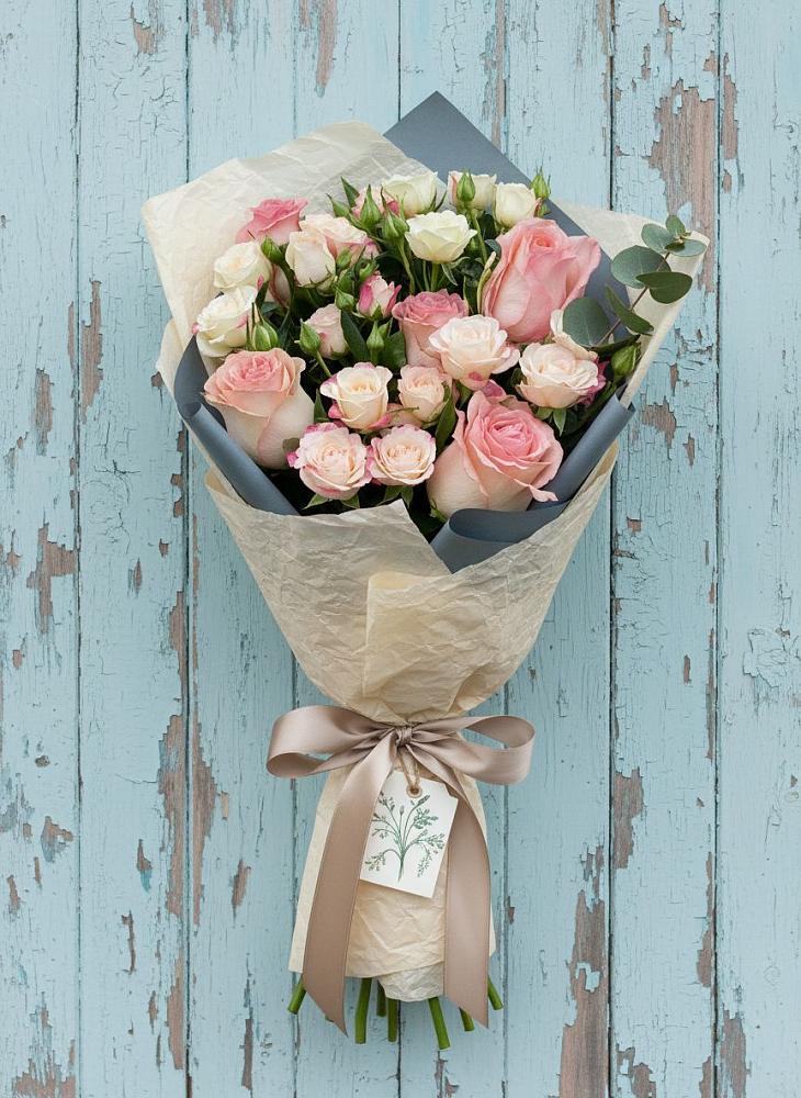 Букет цветов из: Розы в Верхние Татышлы