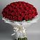 Букет 101 Красная роза Блэк Мэджик в Верхние Татышлы