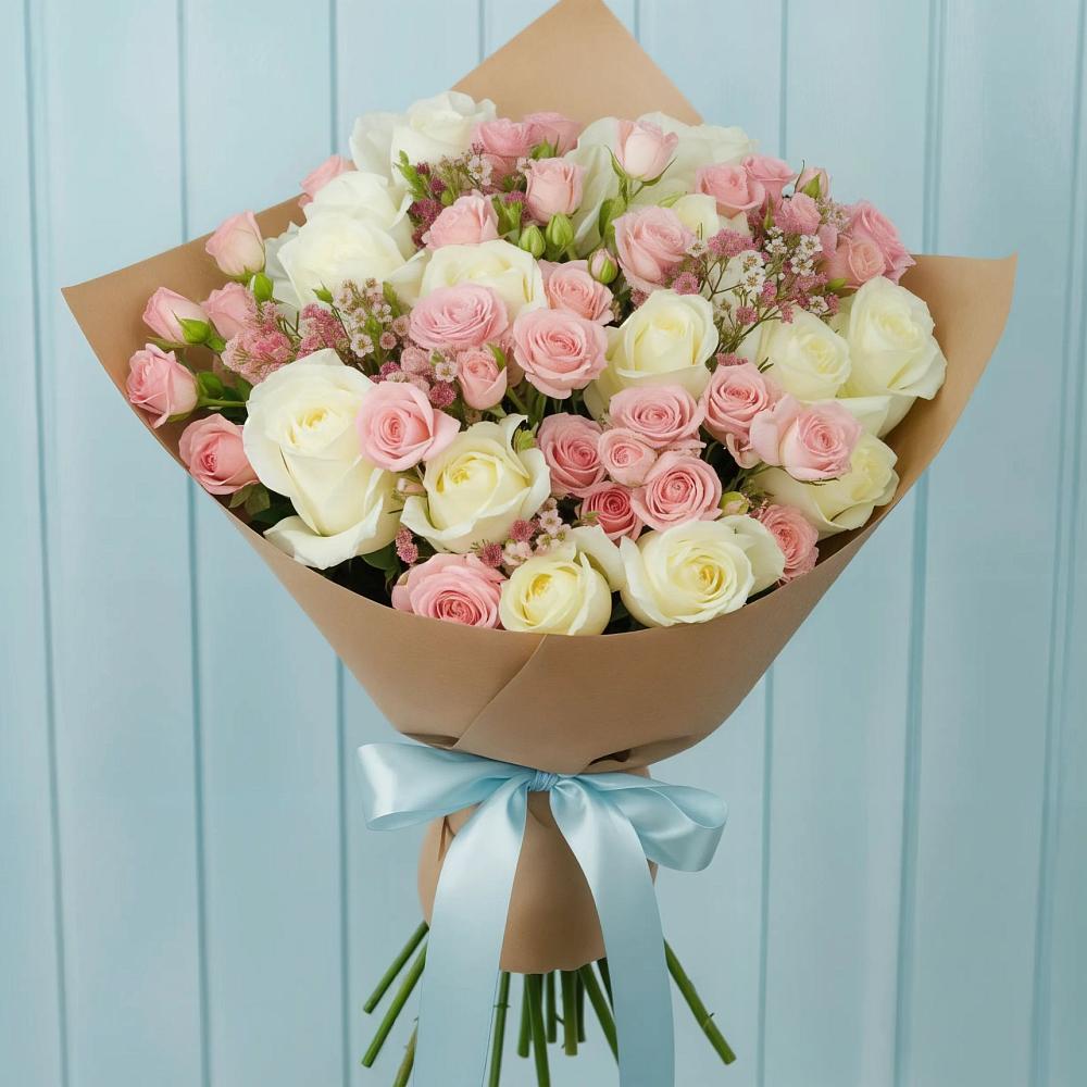 Букет цветов из: Розы в Верхние Татышлы