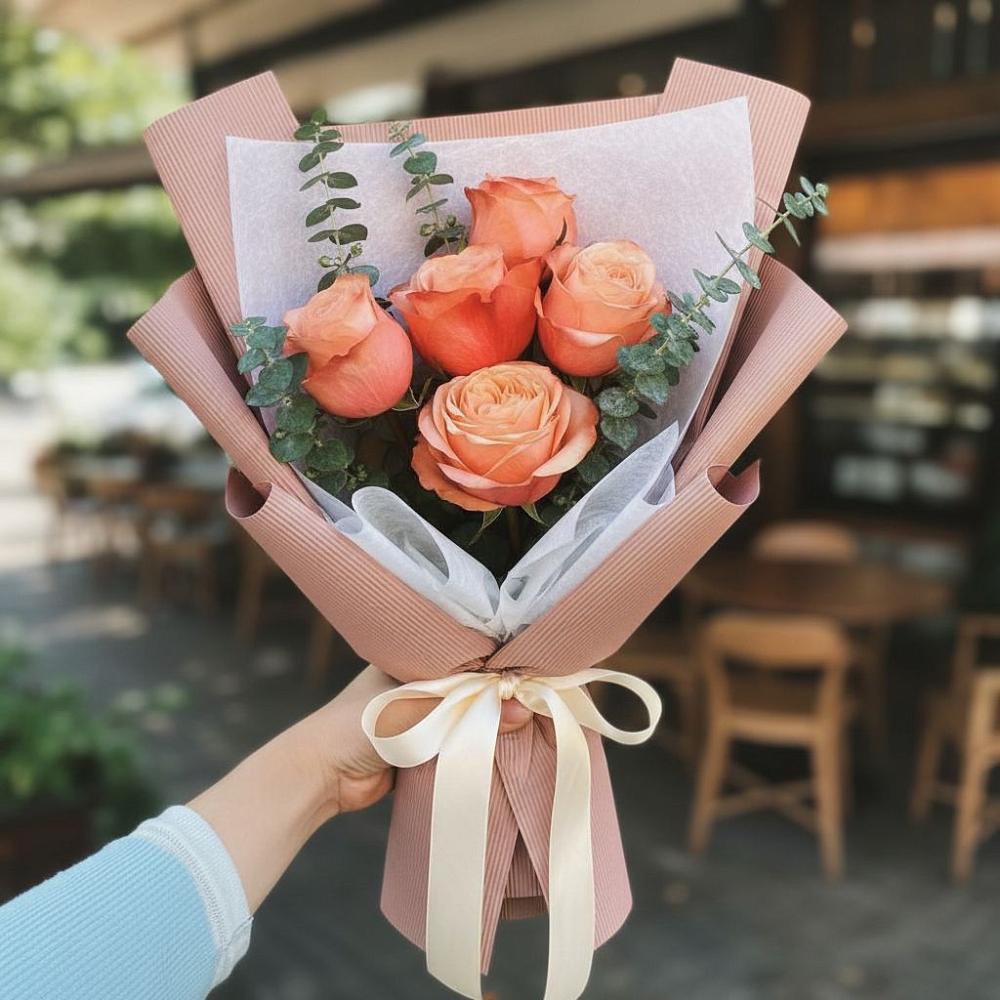 Букет цветов из: Розы в Верхние Татышлы