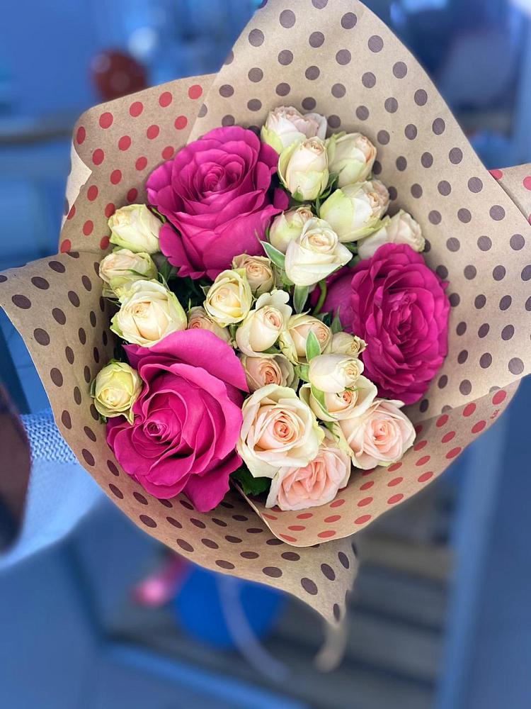 Букет цветов из: Розы в Верхние Татышлы