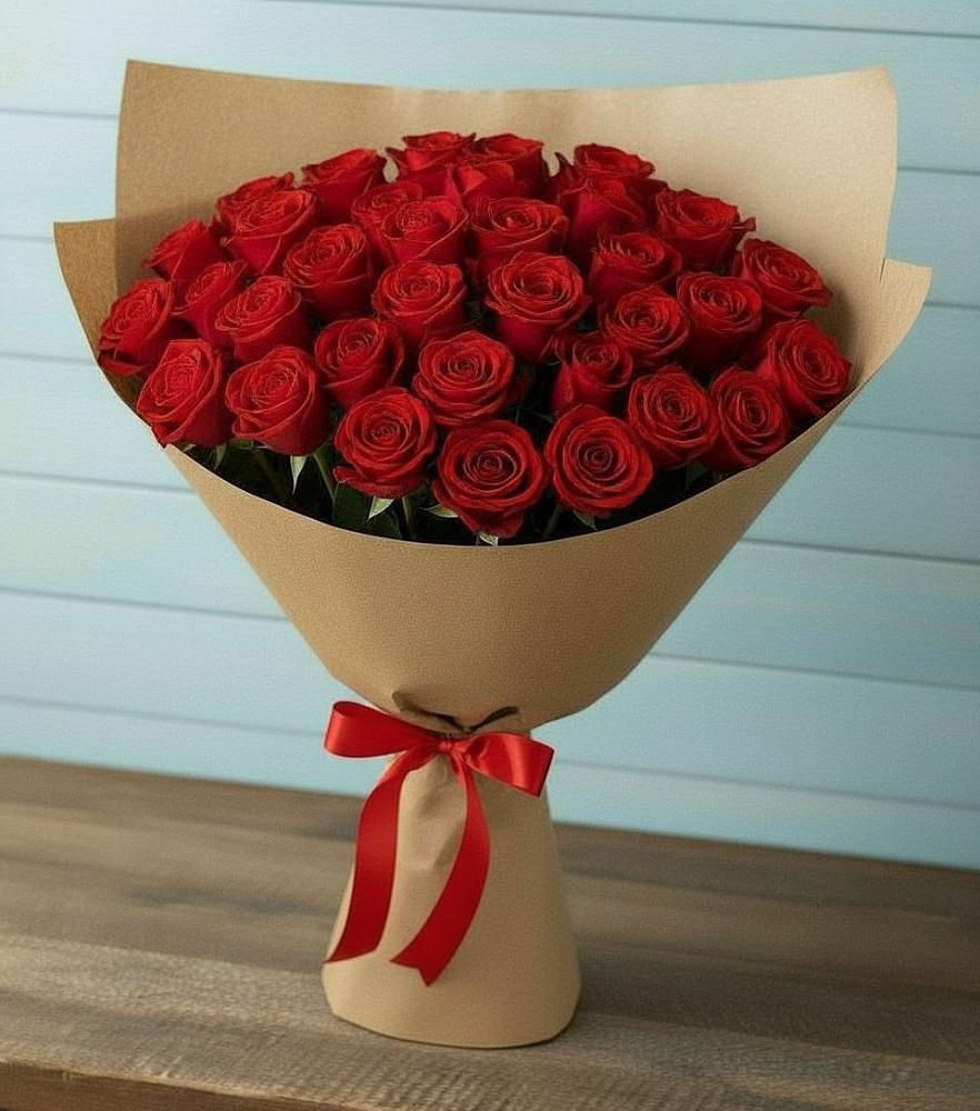 Букет Красные розы Милано в Верхние Татышлы