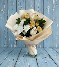 Букет цветов из:  Розы и Хризантемы в Верхние Татышлы