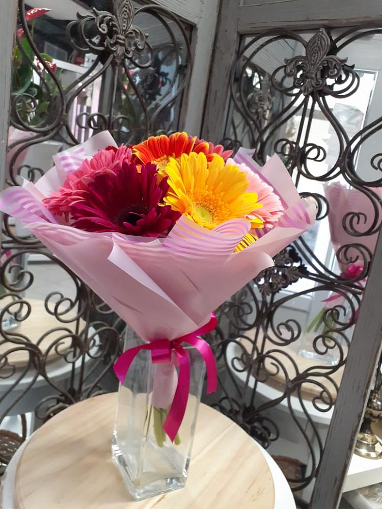 Букет цветов из: Герберы в Верхние Татышлы