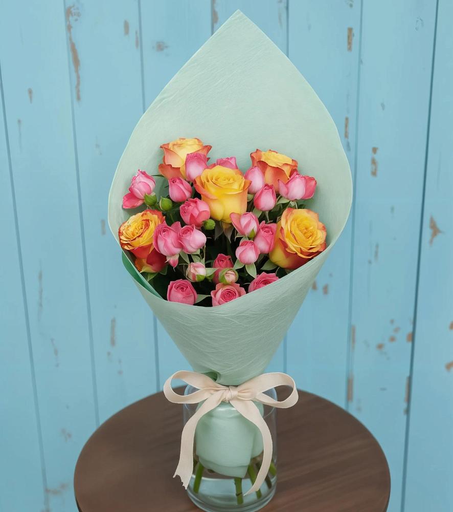 Букет цветов из: Розы в Верхние Татышлы