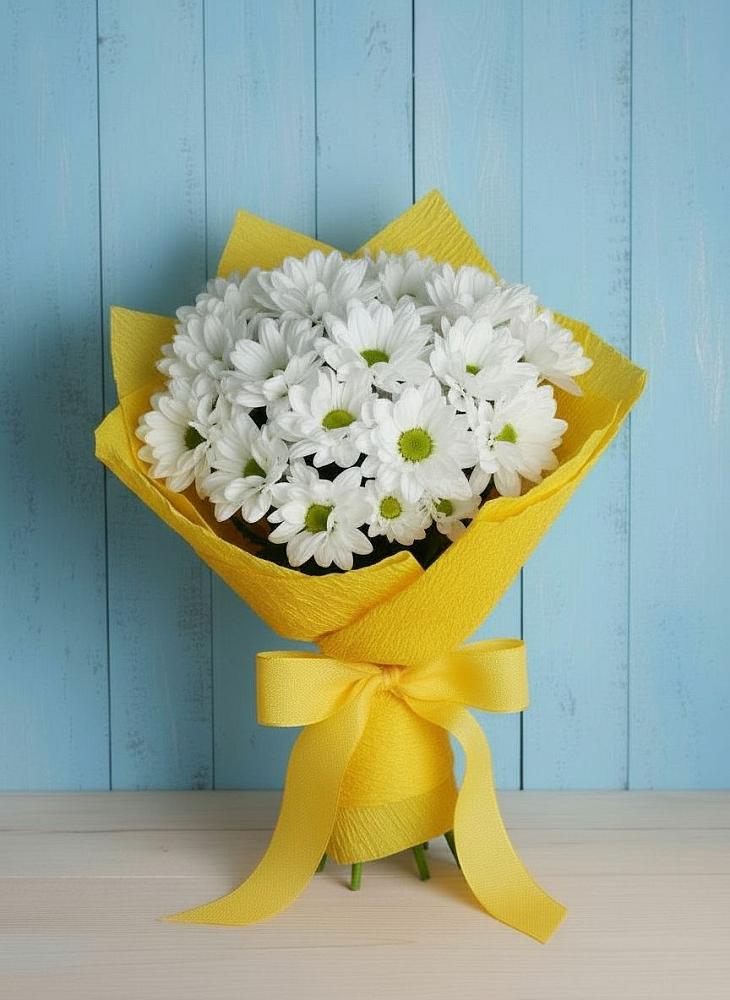 Букет цветов из: Хризантемы в Верхние Татышлы