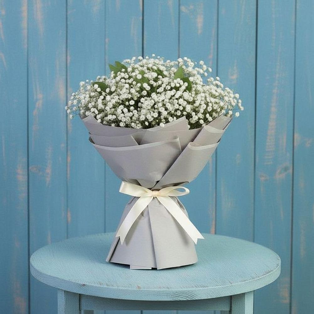 Букет цветов из: Гипсофила в Верхние Татышлы