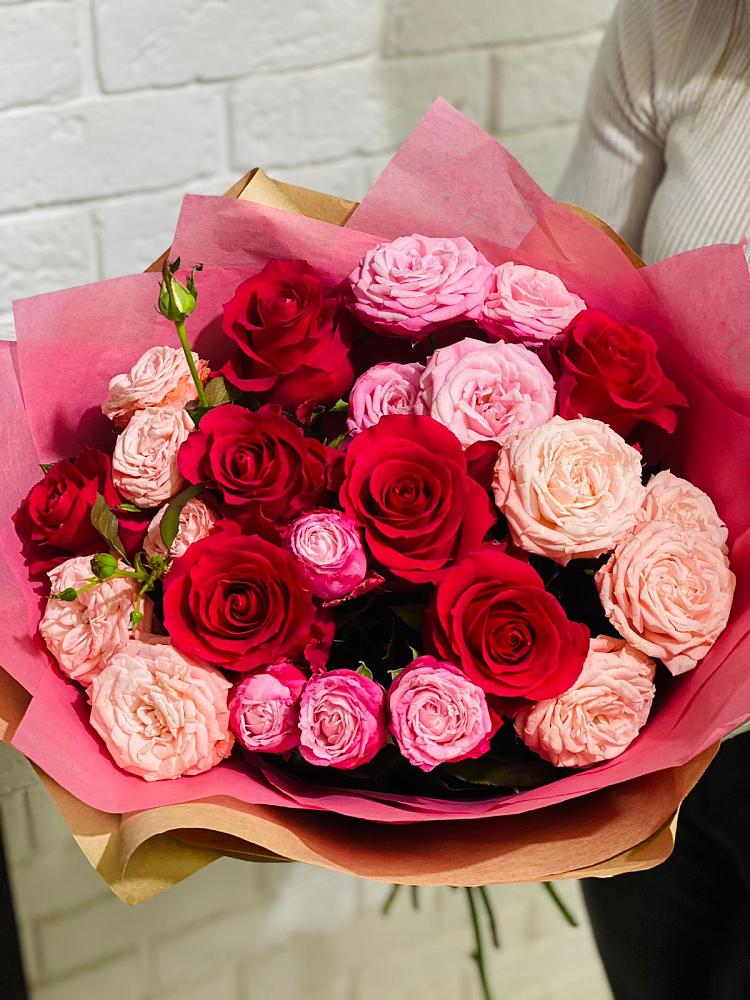 Букет цветов из: Розы в Верхние Татышлы