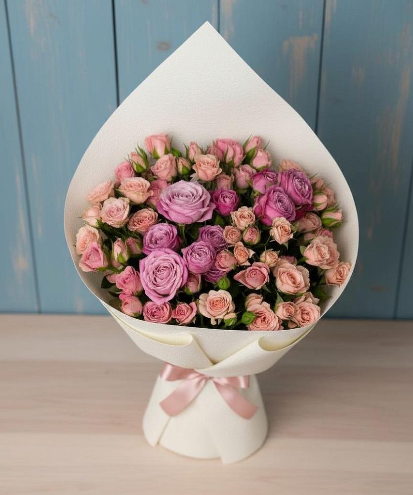 Букет цветов из: Розы в Верхние Татышлы