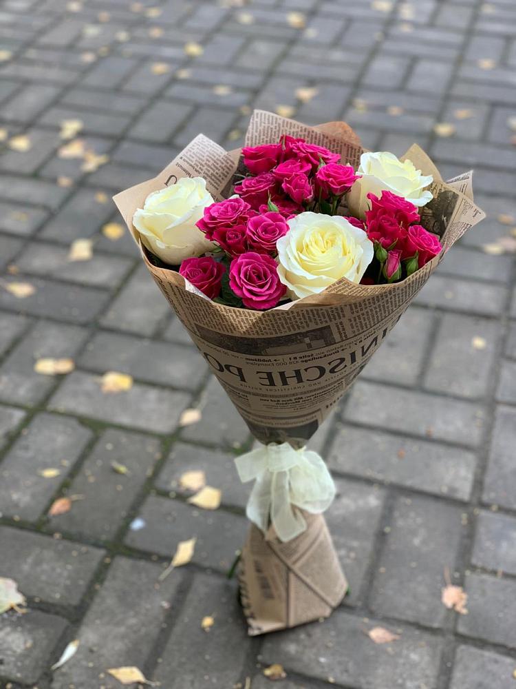 Букет цветов из: Розы в Верхние Татышлы