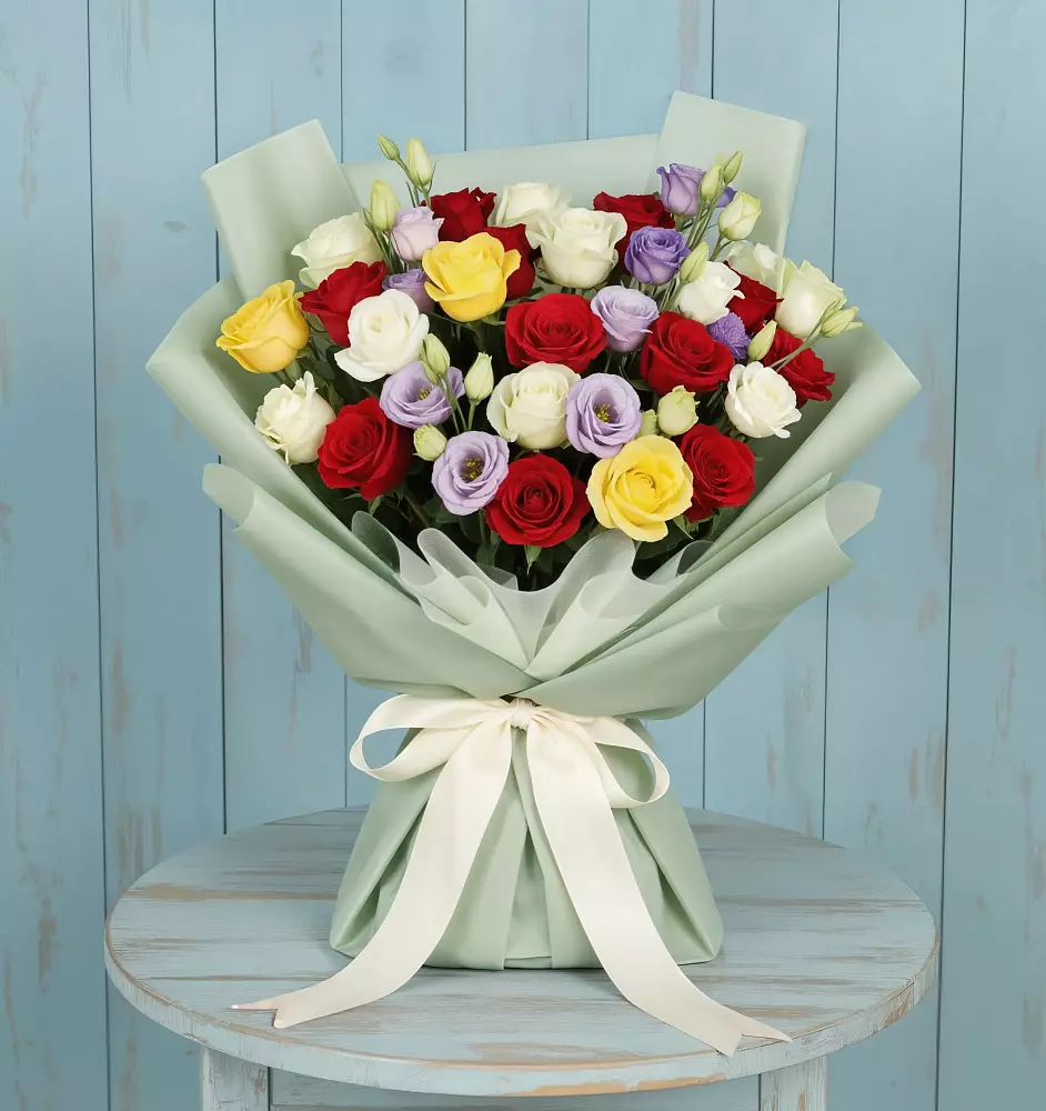 Букет цветов из: Розы в Верхние Татышлы