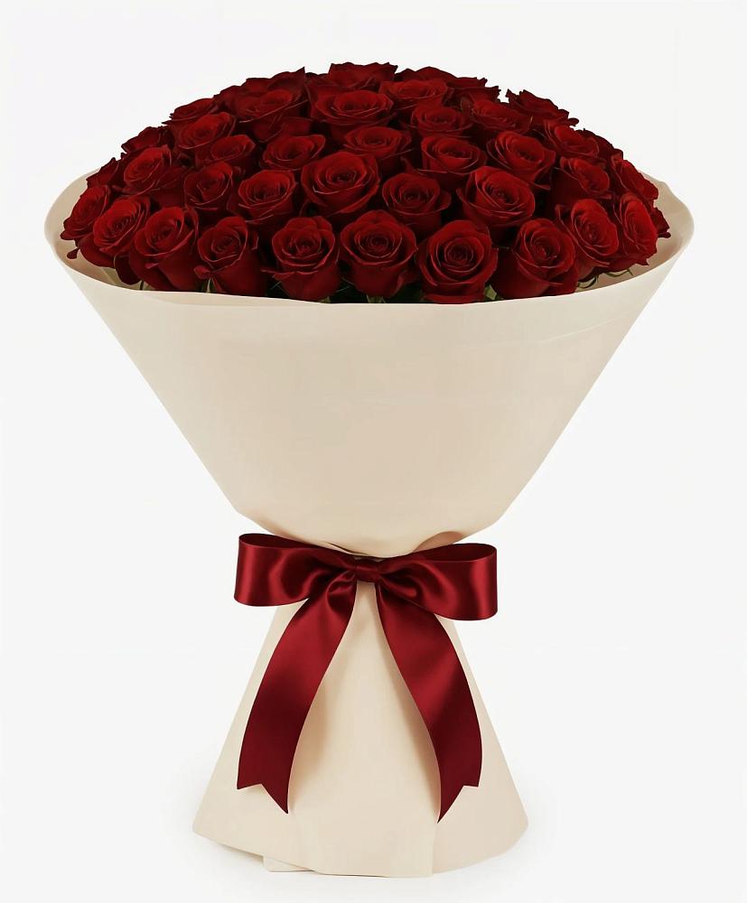 Букет 101 Бордовая роза Блэк Бакарра в Верхние Татышлы