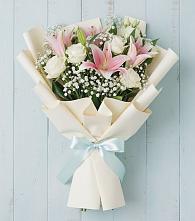 Букет цветов из:  Лилии в Верхние Татышлы