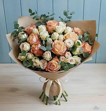 Букет цветов из:  Альстромерии и Розы #REPLACE_PRED# Верхние Татышлы